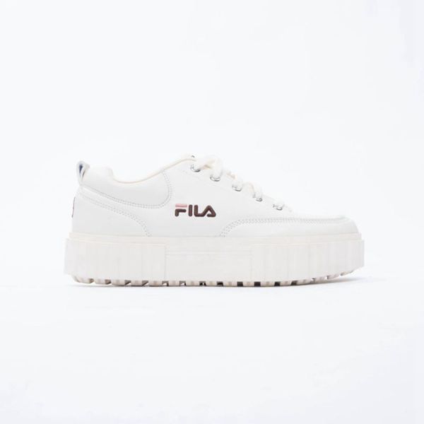 Tênis Fila Mulher Rosa - Fila Sandblast Low Pu Outlet Portugal,JXLK-76815